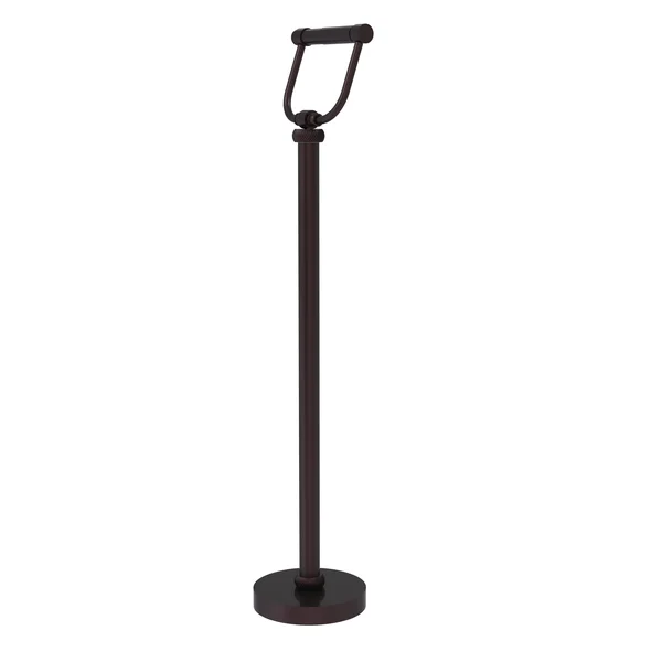 Allied Brass Free Standing Toilet Tissue Holder - Polished Chrome