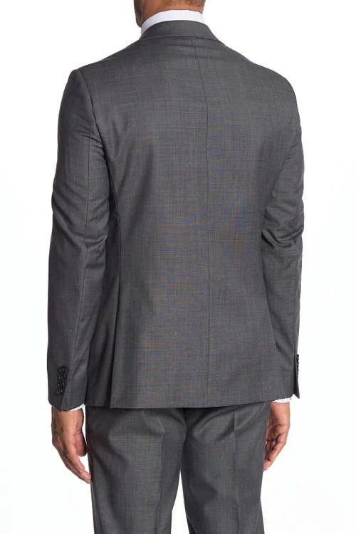 Calvin Klein Malbin Notch Collar Slim Fit Suit SEPARATE Jacket - Size 41r - Grey at Nordstrom Rack