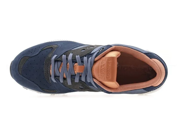 Saucony Azura Weathered Men's Sneaker - Navy/Brown, 11
