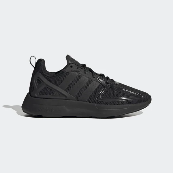 Adidas ZX 2K Flux Shoes Black 5.5 - Kids Originals Sneakers