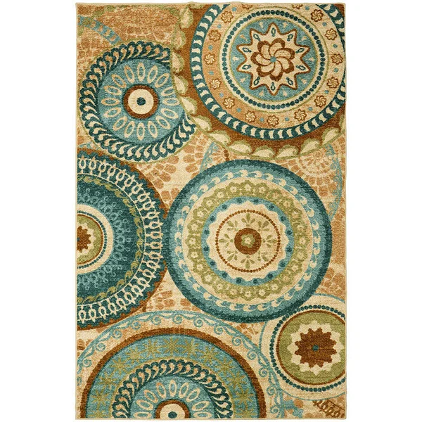 Mohawk Home Forest Suzani Rug - Size: 5 x 8 ft.