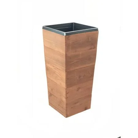 Foundry Select Campton Rustic Cedar Planter Box, Brown