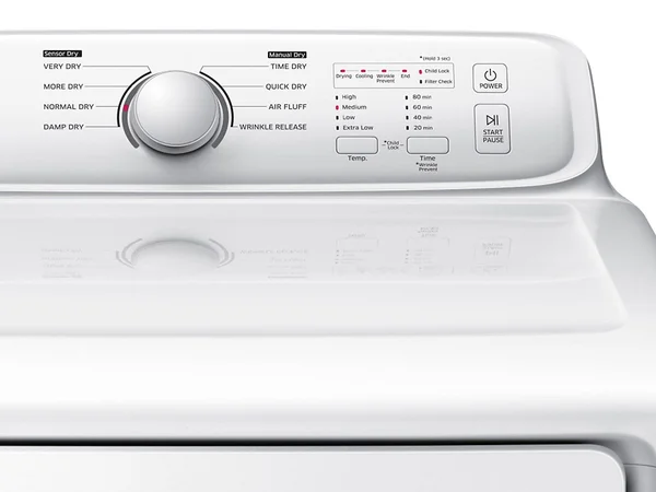 Samsung DV40J3000EW 7.2 Cu. ft. Electric Dryer - White