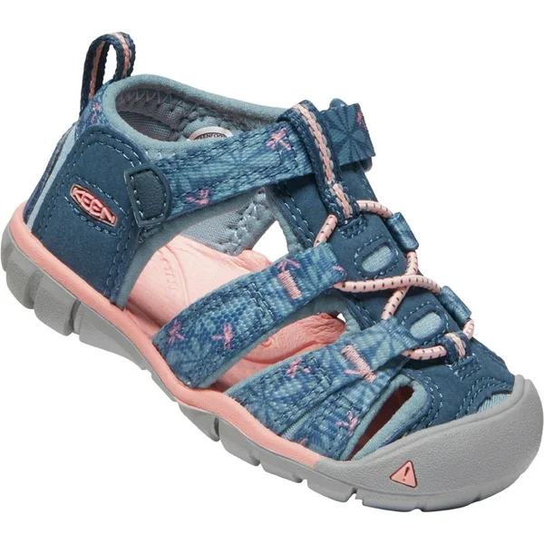 Keen Toddler Seacamp II CNX Sandal - 6 - Real Teal, Stone Blue