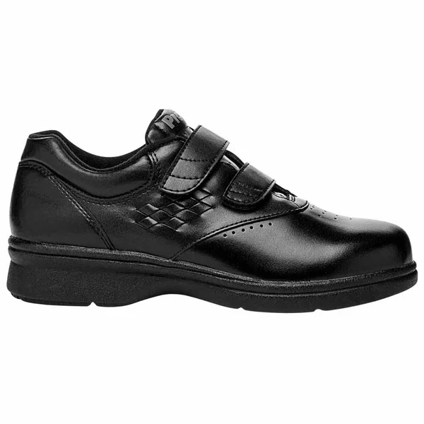 Women's Propet Vista Walker Strap - Size: 6.5, Black