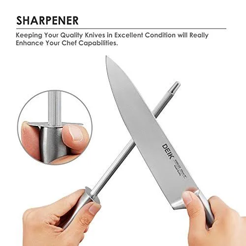 Deik 14 Pcs Knife Set, High Carbon Stainless Steel Kitchen Knife Set