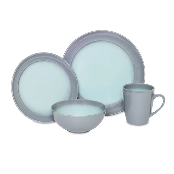 Baum Obi 16-Pc. Dinnerware Set Grey One Size