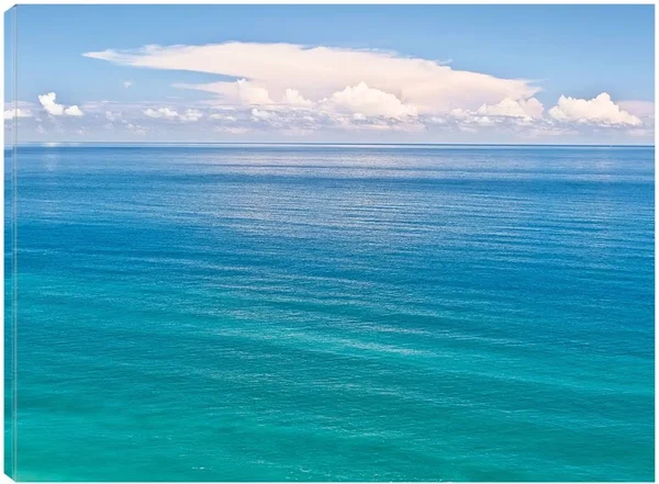 Ocean Blue Quiet Canvas Print by DP Gallery 32x24 Fineartcanvas