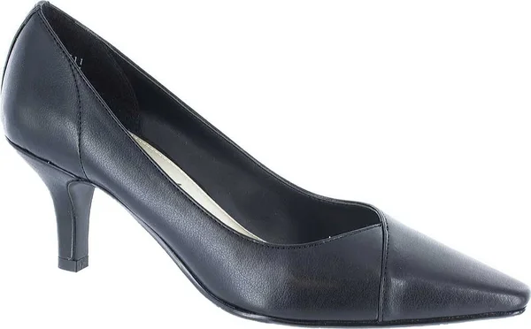 Easy Street Women's Chiffon Pump (Black)