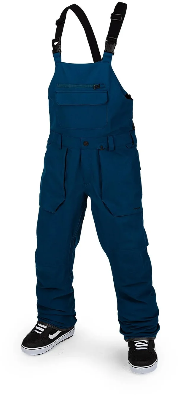 Volcom Roan Bib Overall Pant - Men's Blue, XL