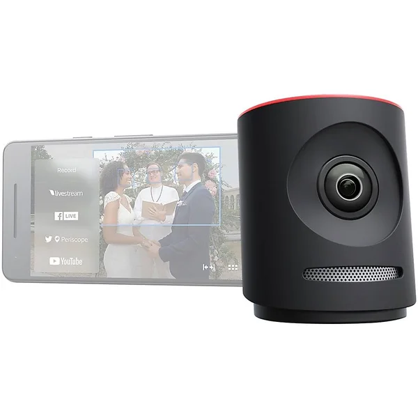 Mevo Plus 12.4 MP Ultra HD Camcorder - 4K - Black