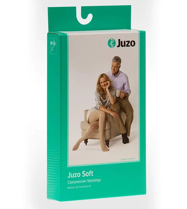 Juzo 2002 30-40 mmHg Soft Short Pantyhose-Size I-Beige