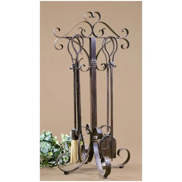 Uttermost Daymeion Metal Fireplace Tools - Set of 5