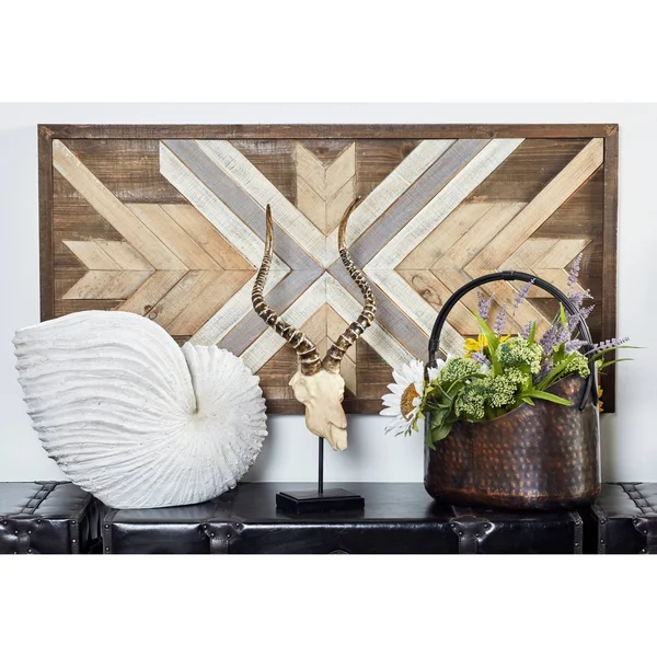 Wood Wall Plaque 48x22W, 24x22H