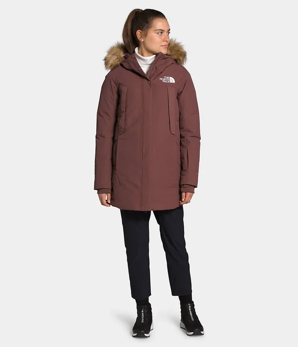 The North Face New Outerboroughs Parka - Women's Marron Purple - Xs