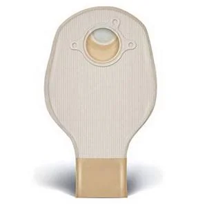 Convatec Sur-Fit Natura Two-Piece Drainable 10x22 Pouch with 2-Sided Comfort Panel and Tail Clip - Opaque, 57mm (2 1/4x22) Flange