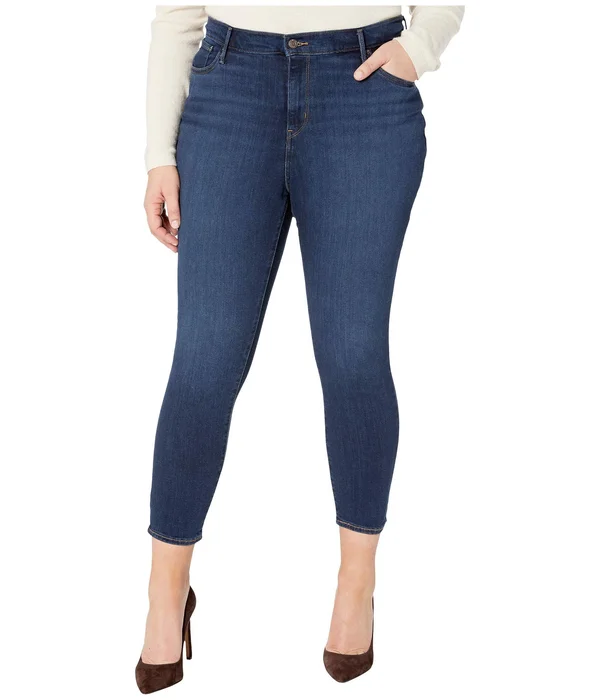 Levi&s Women's Plus-Size 721 High Rise Skinny Ankle Jeans