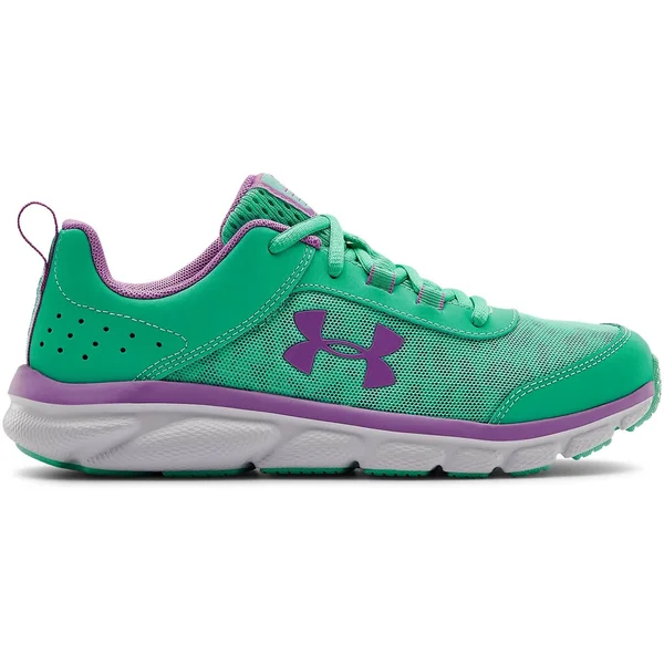 Under Armour Youth Assert 8 Running Shoes - Green - 6.5