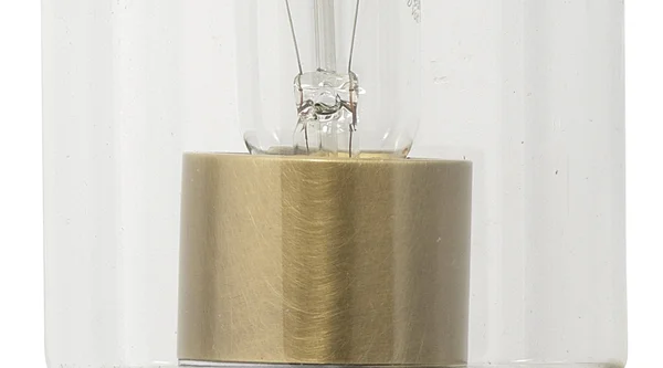 Jamie Young Linear Double Wall Sconce in Oil Rubbed Bronze Metal