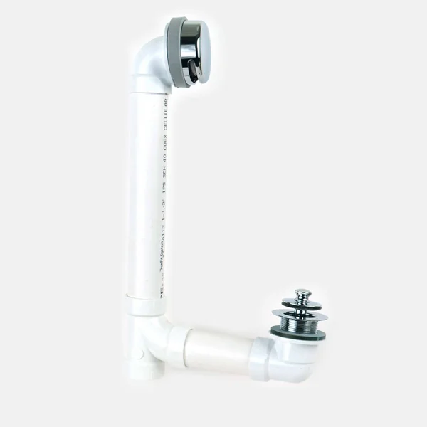 Watco 900-FA-PVC-BN Innovator Foot Actuated Bath Waste - Brushed Nickel
