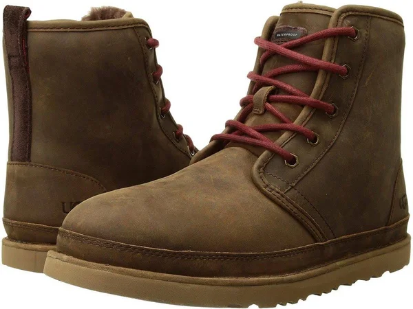 Ugg Men's Harkley Waterproof Boot - Grizzly, 5 M US