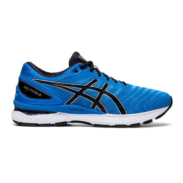 Asics Men's GEL-Nimbus 22 Running Shoes Directoire Blue/Black 11