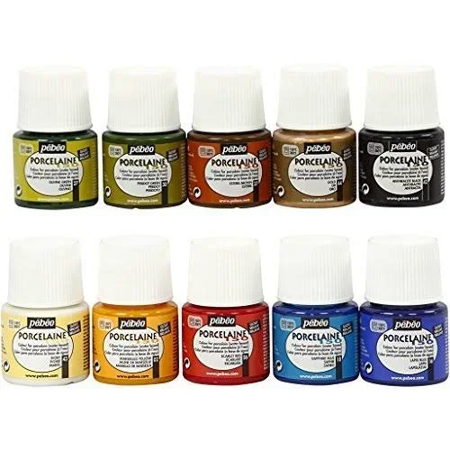 Porcelaine 150 China Paint Set 45ml 10/Pkg-Discovery