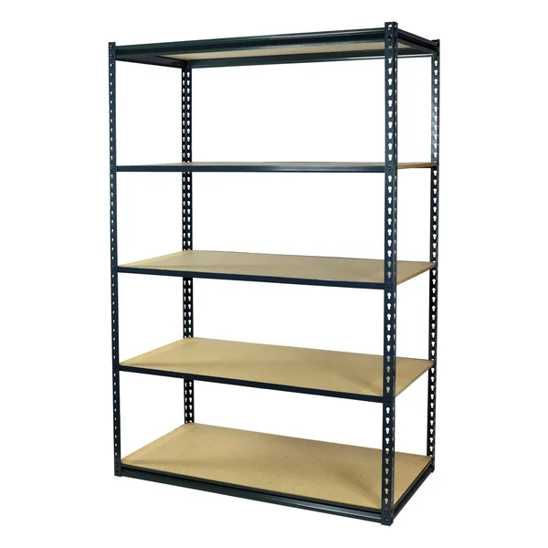 Storage Max Garage Shelving Boltless - 48 x 18 x 72, Low Profile, 5 Shelves