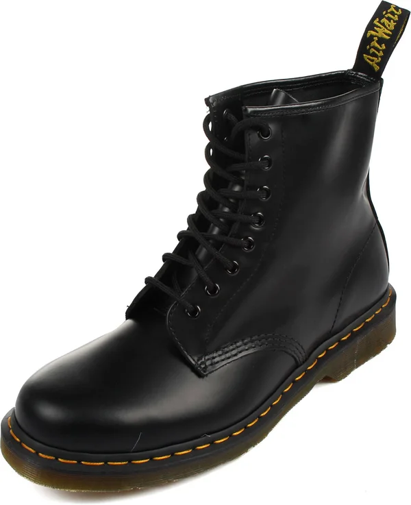 Dr. Martens 1460 8-Eye Boot, Adult, Size: 15, Black Smooth