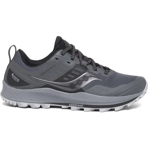 Saucony Peregrine 10 GTX Grey/Black - Women's, Size: 11