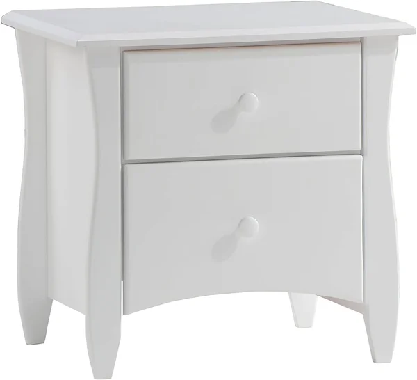 Night and Day Clove 2 Drawer Night Stand - Cherry