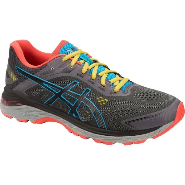 Asics GT-2000 7 Trail (Dark Grey/Black) Men's Running Shoes