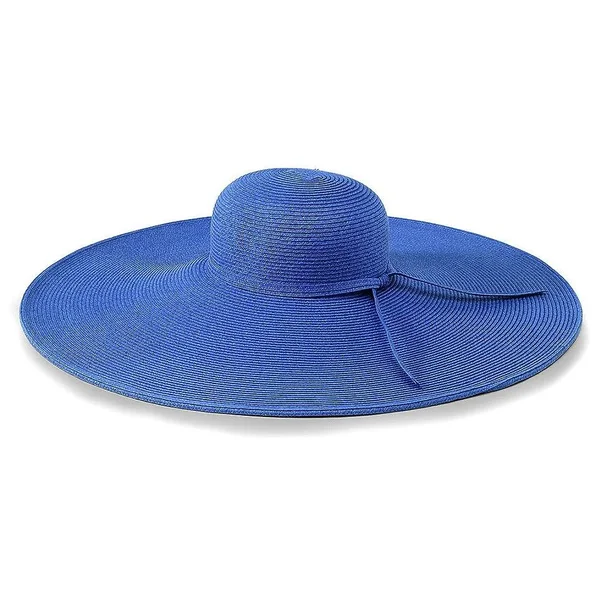 San Diego Hat Company Women's Ultrabraid XL Brim Hat Ubx2535 - Blue