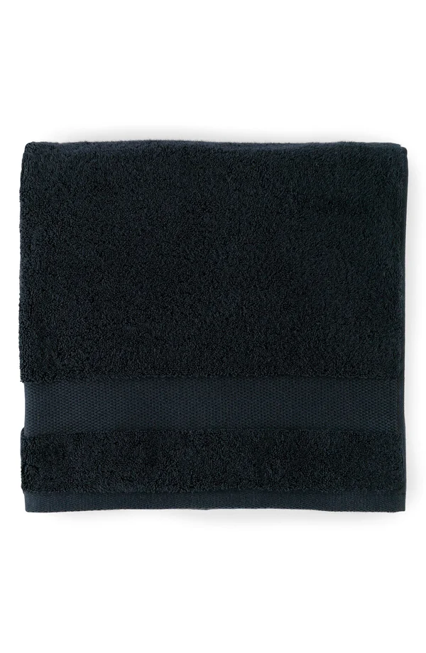 Sferra Bello Bath Sheet - Black