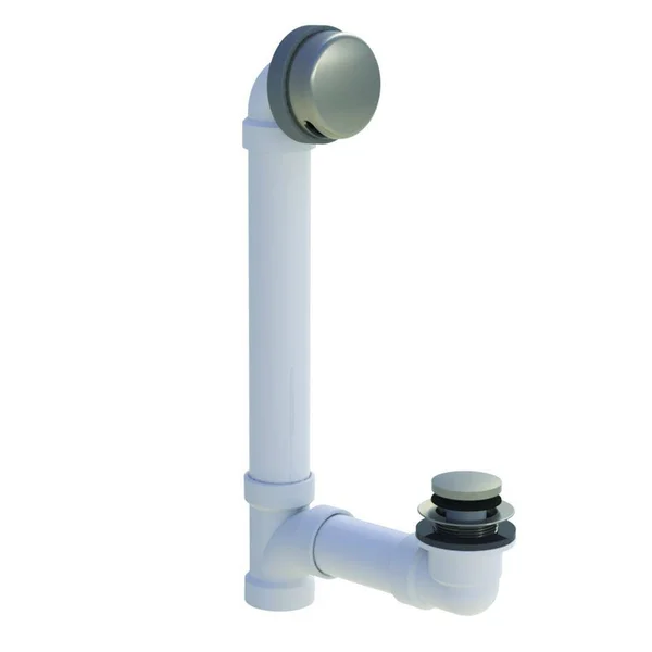 Watco 900-FA-PVC-BN Innovator Foot Actuated Bath Waste - Brushed Nickel