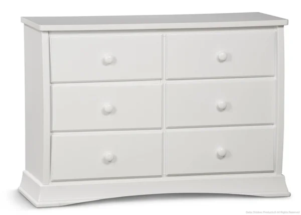 Delta Children Bentley 6-Drawer Dresser - Chocolate