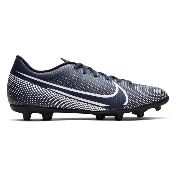 Nike Mercurial Vapor 13 Club FG/MG - Mens Molded Cleats - Midnight Navy/White/Black - Size 9.5