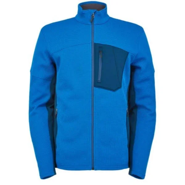 Spyder Bandit Full Zip Fleece Jacket Mens Blue