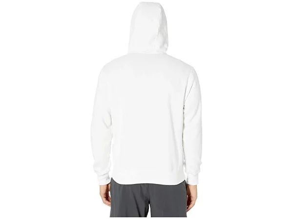 Nike Men's Sportswear Club Fleece Full-Zip Hoodie BV2645-100 - White/White/Black - M