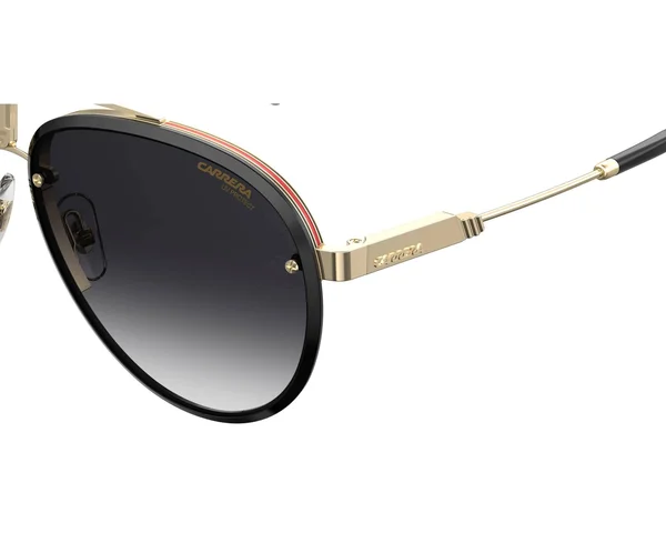 Carrera Glory 0RHL-9O Gold Black Aviator Sunglasses