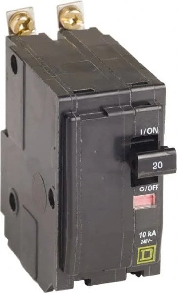 Square D QOB220H Miniature Circuit Breaker 240V 20A