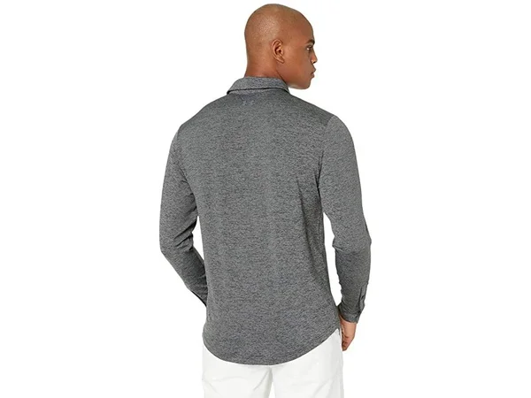 Under Armour Men's Playoff 2.0 Long Sleeve Polo - Black, LG