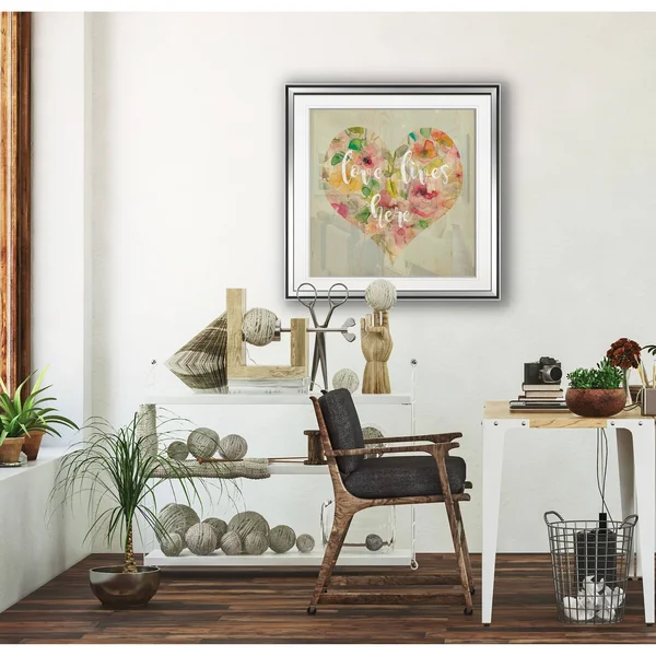 Pressed Assortment II -Framed Giclee Print - 16 x 16