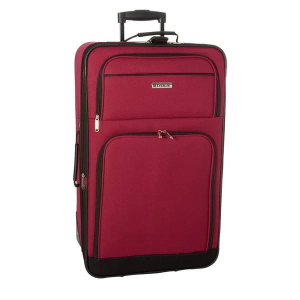 Leisure Luggage Expandable Upright Luggage - 26x22 - Black