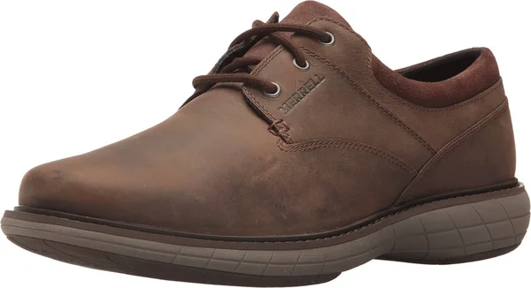 Merrell Men's World Vue Lace Oxford - Size: 9.5 Wide, Dark Earth