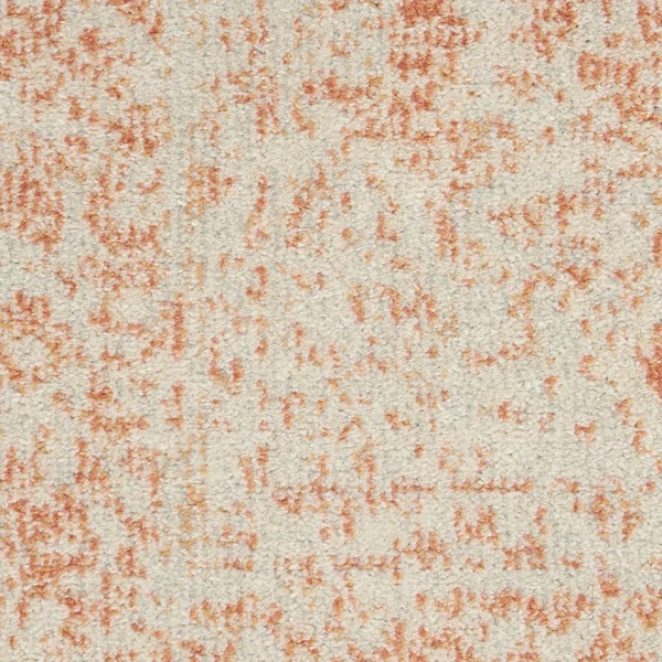 Nourison Tranquil TRA11 Area Rug - Ivory/Pink, 4& x 6&