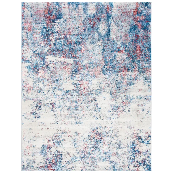 Safavieh Brentwood Alaia Abstract Runner Rug, Grey/Ivory, 2& x 14&