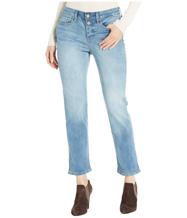 Nydj Sheri Slim Ankle Jeans - Biscayne - Blue - 6