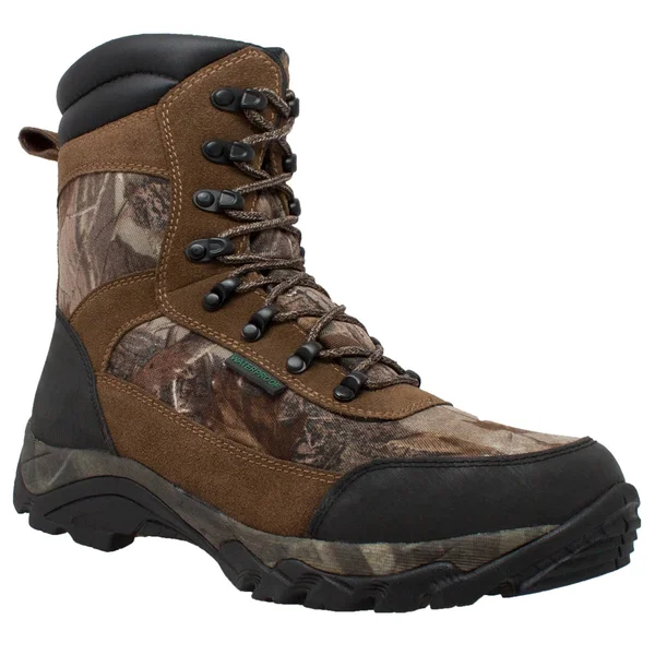 AdTec Men's 10x22 Waterproof Real Tree 400g Camo Brown