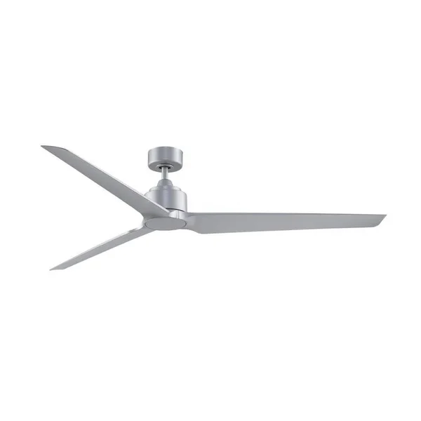 Fanimation TriAire Ceiling Fan - Color: Silver - Blade Color: Silver - FPD8515SLW-72SLW